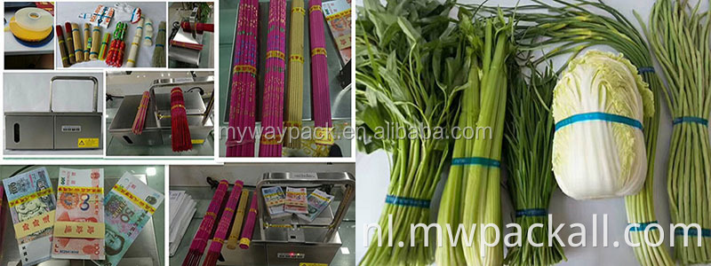 Kleine groentebandpersmachine voor rozen / elektrische groentebandmachine